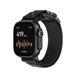 Aulumu Zamenska narukvica za pametni sat za Apple Watch Series 11, Crna