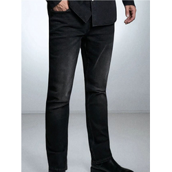 Sinsay - Regular Fit Farmerke - crno