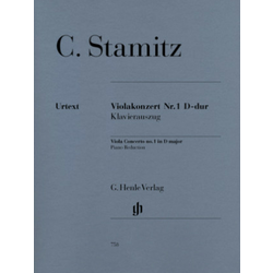 Violakonzert Nr. 1 D-Dur, Klavierauszug