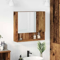 Ogledalo ormar Staro drvo 59 x 17 x 55 cm Konstruirano drvo
