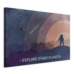 artgeist Slika Na Platnu Explore Other Planets