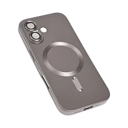 Maska za iPhone 17 6.3 Magsafe Chrome, Siva