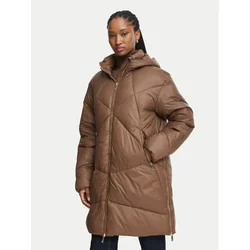Fracomina Zimska jakna FR26WC3017O46401 Rjava Regular Fit