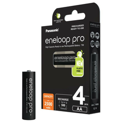 PANASONIC Eneloop Pro AA 2500mAh 4pcs BK-3HCDE