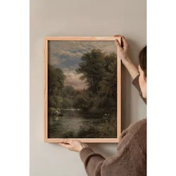 Dekorativna slika u okviru 30 x 40 cm