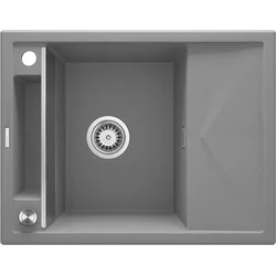Deante Magnetic ZRM S11A Sudopera, 1.5 korito, 21cm, Granitna, Siva