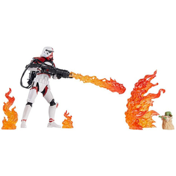 Akcijska figurica Hasbro Movies: Star Wars - Incinerator Trooper & Grogu (Vintage Collection), 10 cm