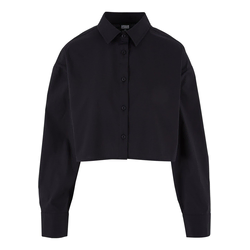 Womens oversized blouse black