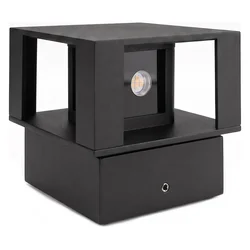 LED spoljašnje zidno svetlo LED/12W/230V IP54 crno