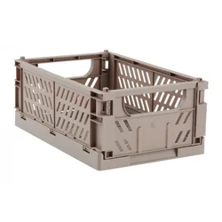 Korpa milas Š16xD25xV10cm sklopiva siva ( 4911657 )