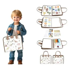 2Kids Toys Sensory Busy Book Dinozavri 1