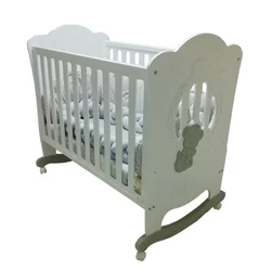 MD Stil Krevetac za bebe Perfetto, Beli