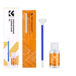 K&F CONCEPT 2-in-1 cleaning stick 24mm full frame 5pcs + 20ml liquid, can clean the sensor and view