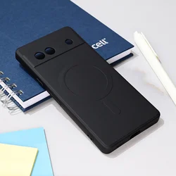 Maska za telefon Google Pixel 7A TERACELL GIULIETTA, Magsafe, Crna
