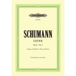SCHUMANN:LIEDER LOW VOICE VOL.1