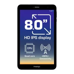 PRESTIGIO Tablet 8.0 PMT3778_3G_D, 800 x 1280