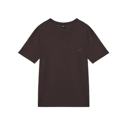 BOSS Majica 50565324 Temno rjava Regular Fit