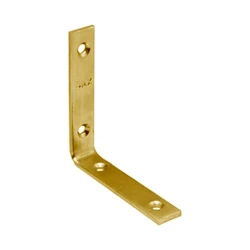 KOTNI VEZNIK 100x100x20mm KONSTRUKCIJSKI RUMENO CINKAN | Topdom