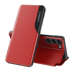 Etui Edge View za Samsung Galaxy S21 Plus - rdeč