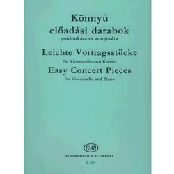 EASY CONCERT PIECES CELLO & piano