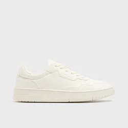 Cropp - Patike od veštačke kože - white
