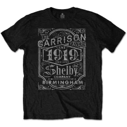 Peaky Blinders Unisex majica Garrison Pub Black XL