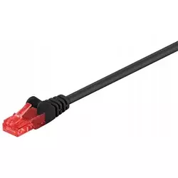 MicroConnect U/UTP CAT6 25M črne barve LSZH