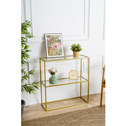 HANAH HOME Polica Berra Gold
