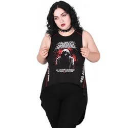 TOP moška - Departed Maxi Vest - KILLSTAR - KSRA003704