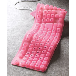 KB-001 US USB, SAVITLJIVA, 128 TASTERA, PINK