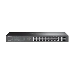 TP-LINK Omada 20-Port Gigabit Easy Managed Switch with 16-Port PoE+ ES220GP