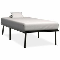Okvir za krevet crni metalni 90 x 200 cm