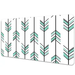 Decormat Podloga za pisalno mizo Pattern arrows 100x50 cm