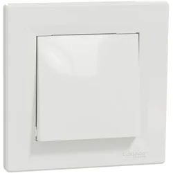 Schneider Electric 1-polno stikalo, belo Asfora