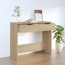 Konzolni stol boja hrasta sonome 90x36x75 cm konstruirano drvo