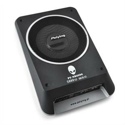 Peiying 12V 200W aktivni avtomobilski subwoofer 8" REM