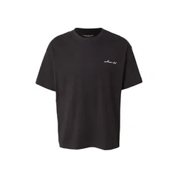 JACK & JONES Majica JCOEterna voda / črna / bela