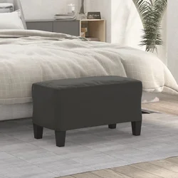 Klupa tamnosiva 70 x 35 x 41 cm od mikrovlakana
