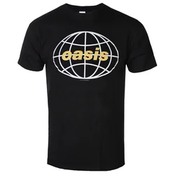 Metal majica moška Oasis - Globe Logo - ROCK OFF - OASTS41MB