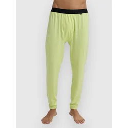 Burton Midweight Base Layer Bottoms glow yellow green