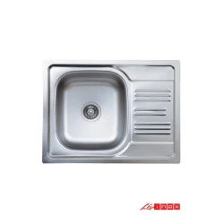 Livinox Ugradna sudopera LivEC147, 58x43,5cm, Sifon o90, Hrom