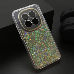 Futrola crystal glow za xiaomi redmi note 15 5g narandzasta ( F124293 )