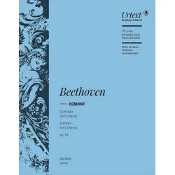 BEETHOVEN:EGMONT OP.84 OUVERTURE FULL SCORE