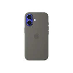 APPLE Maska za mobilni telefon iPhone 16, Sa MagSafe tehnologijom, Siva