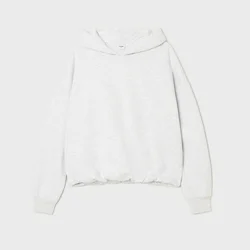 Cropp - Pulover s kapuco basic - light grey
