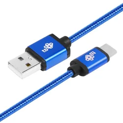 slomart USB v USB-C kabel 1,5 m, modra vrvica