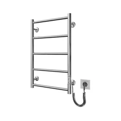 Kupatilski ljestvičasti radijator CLASSIC 65W/230V 66x42 cm nerđajući čelik/sjajni hrom desni