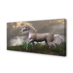 tulup.si Slika na platnu Unicorn oblaki 125x50 cm