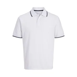 JJ Rebel Muška polo majica 12271166, Bijela