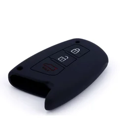 CAR 888 ACCESSORIES Silikonska navlaka za ključeve Hyundai crna